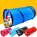 5 color Funny Pet Cat Tunnel 2 agujeros Play Tubos Bolas Pleaspleble Kitten Toys Puppy Hidets Rabbit Play Tunnel Tunnel Tubos